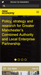 Mobile Screenshot of neweconomymanchester.com